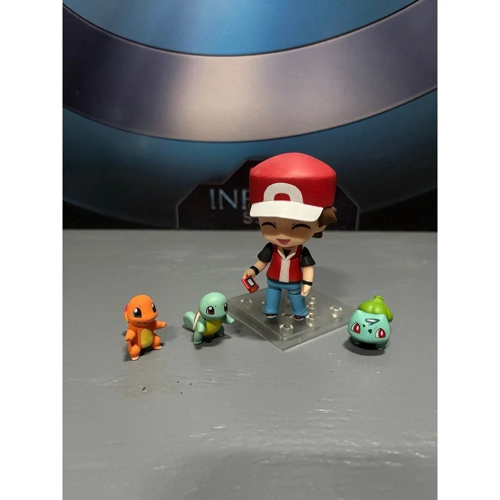 Good Smile - Nendoroid - Pokemon Red Trainer w/Charmander, Squirtle, Bulbasaur